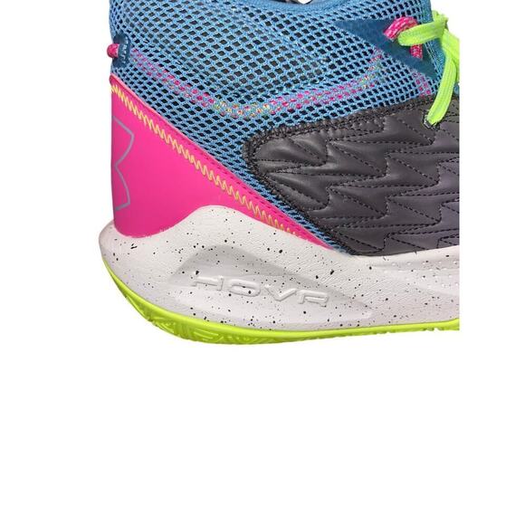 Under Armour HOVR 5 Clone Basketball Shoes 3025605-300 Aqua Foam Size 14 Mens - Picture 6 of 7